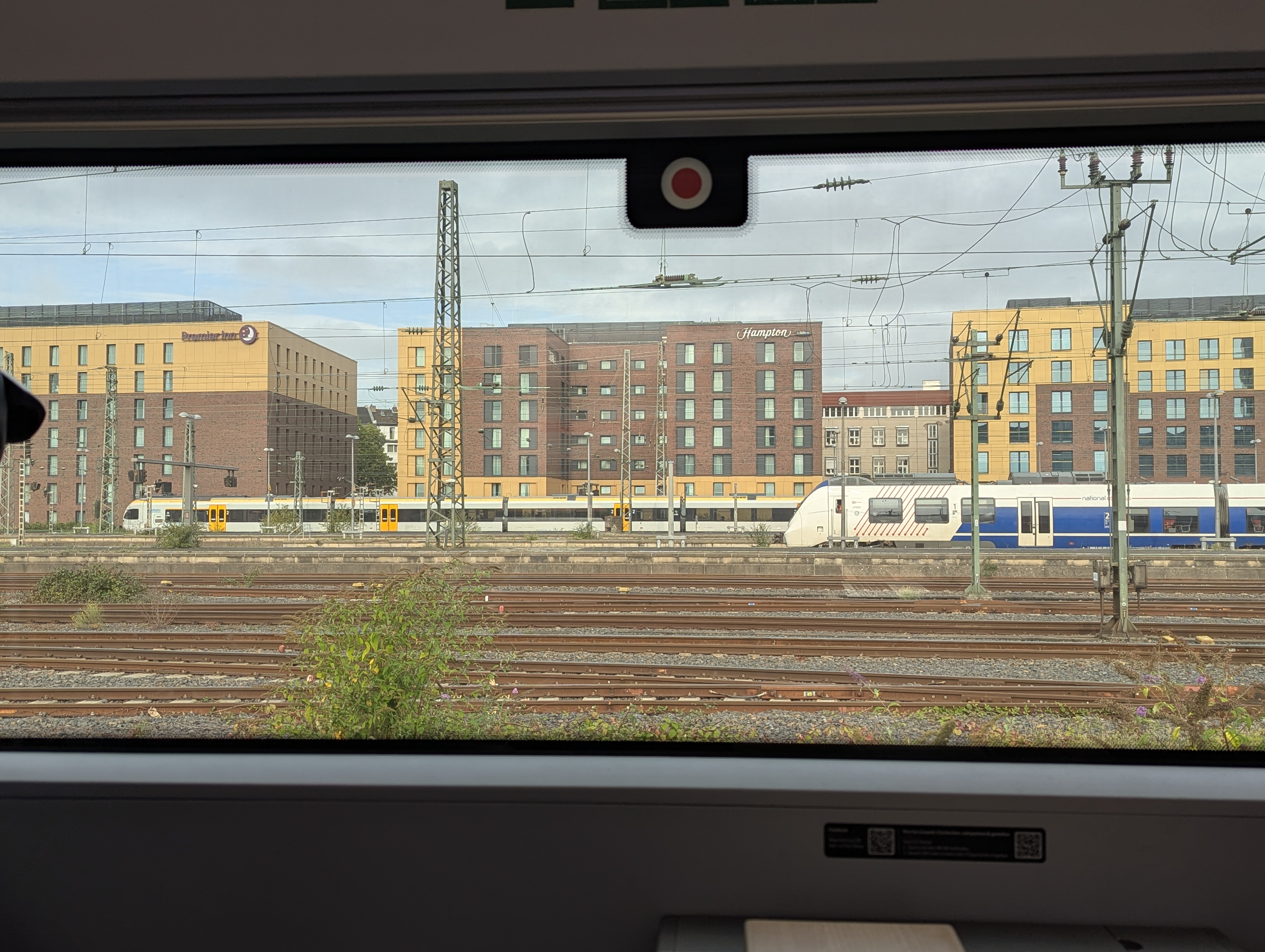 train, Muenster, Koln, Germany